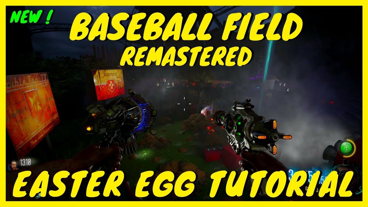 Baseball Field Remastered - Hell's Redeemer & Raygun MK3 ( BO3 Custom Zombies )