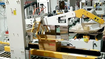 H type carton sealing machine fully automatic with pneumatic adjusting system for different cartons