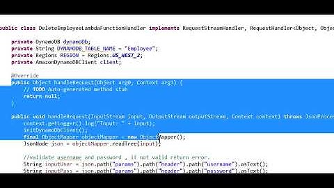 Fetch Query  String params Lambda (Java) + Api Gateway - Part1