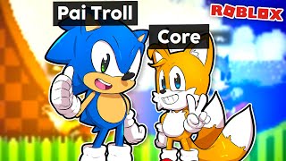 O INACREDITÁVEL JOGO ONLINE DO SONIC FEITO NO ROBLOX!