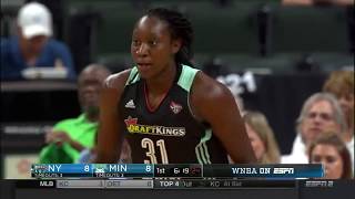 Tina Charles WNBA Player of the Month Highlights (July 2017)