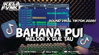 DJ BAHANA PUI X MELODI X GUE TAU || SOUND KELA FVNKY VIRAL TIKTOK 2026