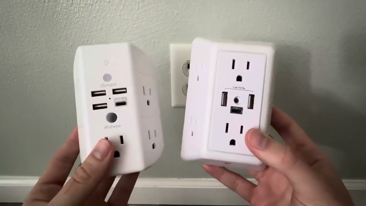 Wall Surge Protectors Compared  Mifaso vs  POWRUI