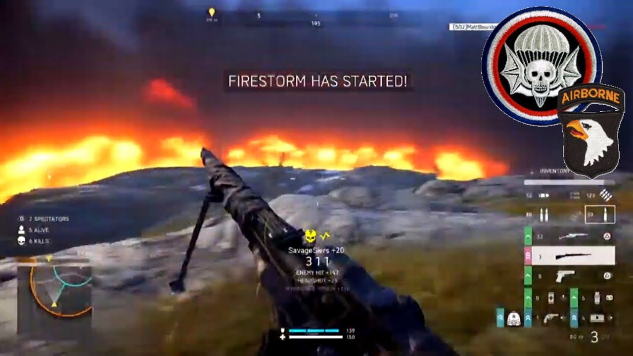 Firestorm Solos (3 Wins Back to Back + Epic Ending w/ [DK] SoCaLove24) | Battlefield V [#58 in Wins]