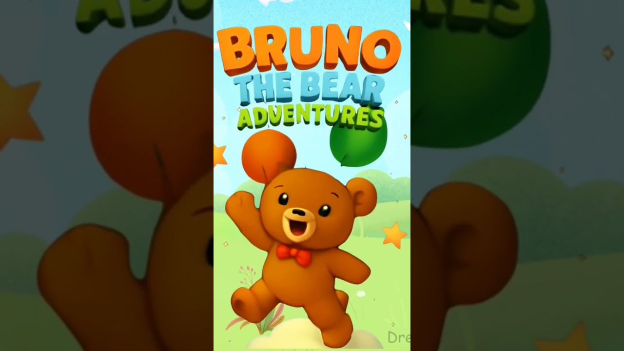 🌟 Bruno the Bear Adventures | Teaser Short 🐻🎈