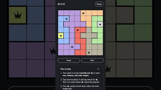 LinkedIn Queens – Today’s Puzzle N°#735