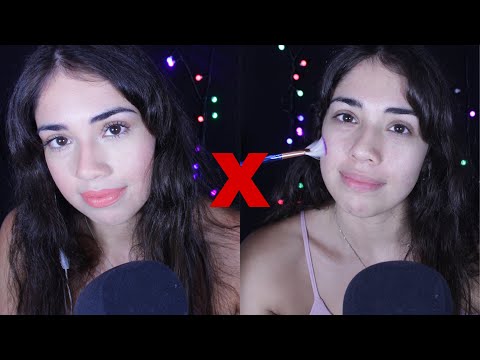 ASMR SE ARRUME COMIGO PRA GRAVAR - Makeup, Sussuros, me maquiando