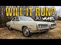 FORGOTTEN 30 YEARS! Will This 1970 Dodge Coronet RUN and DRIVE?