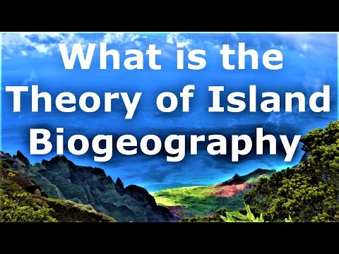 วีดีโอ: ทฤษฎีชีวภูมิศาสตร์เกาะในชีววิทยาคืออะไร?
