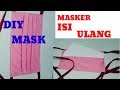 DIY Masker hijab | masker isi ulang | DIY mask filter #masker #mask #maskerisitisu