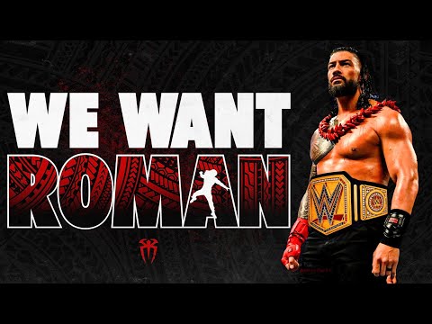 Roman Reigns Final Boss Rebirth EPIC Entrance Theme 2024 We Want Roman AE 