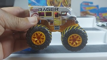 hotwheels, monster trucks  red planet rager,