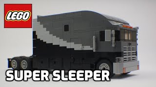 LEGO Cabover Semi Truck Super Sleeper Custom Moc