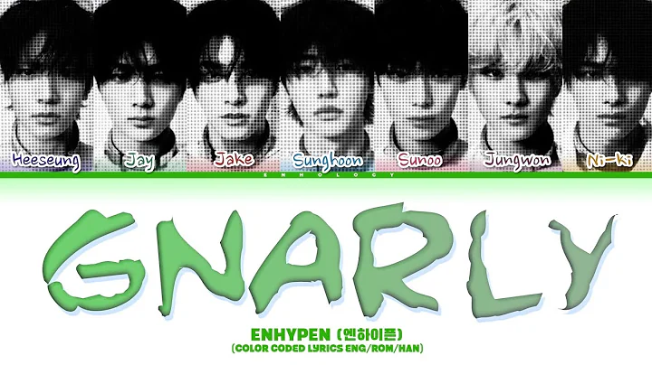 [AI COVER] How Would ENHYPEN Sing "GNARLY" By KATSEYE | Color Coded Lyrics