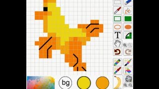 Making a cross-stitch pattern manually with Pattern Grid