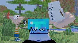 Phineas stops Buford from ruining his Minecraft Server
