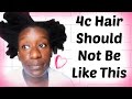 Mistakes You Should Not Make on 4c Natural Hair: Causes Knots & Breakage #NapChat