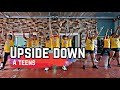 Upside down  ateens  buging dance fitness