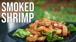 How to Make Smoked Shrimp with a Hot Honey Garlic Sauce on the Pit Boss Platinum Lockhart