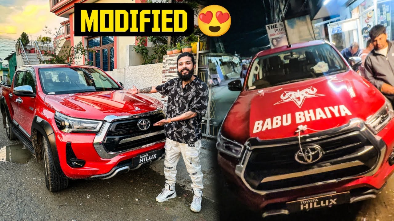 Apni New Monster Car Toyota Hilux Ki Tagri Modification Shuru Ho Higai