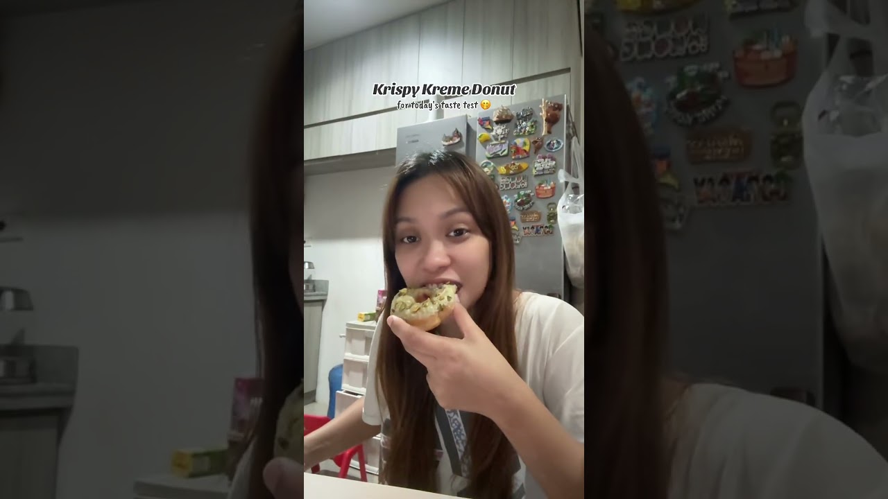 Дегустация пончиков Krispy Kreme