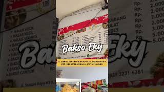 Rekomendasi bakso ngurat di Malang