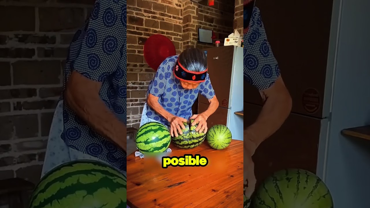 Le Regalaron Una Sandia A Mi Abuelita!