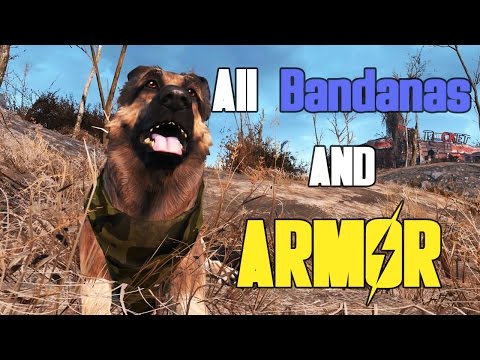 all-bandanas-and-armor-for-dogmeat-|-fallout-4-dogmeat-armor-showcase