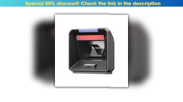 First Look NT-2085L 2D Desktop Barcode Scanner, Omnidirectional Hands-Free Wired USB Big Barcode Re