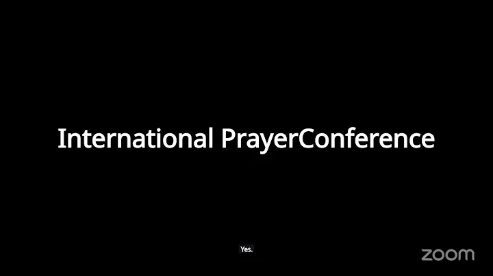 Breaking of the day Prayer Conference 70 Weeks