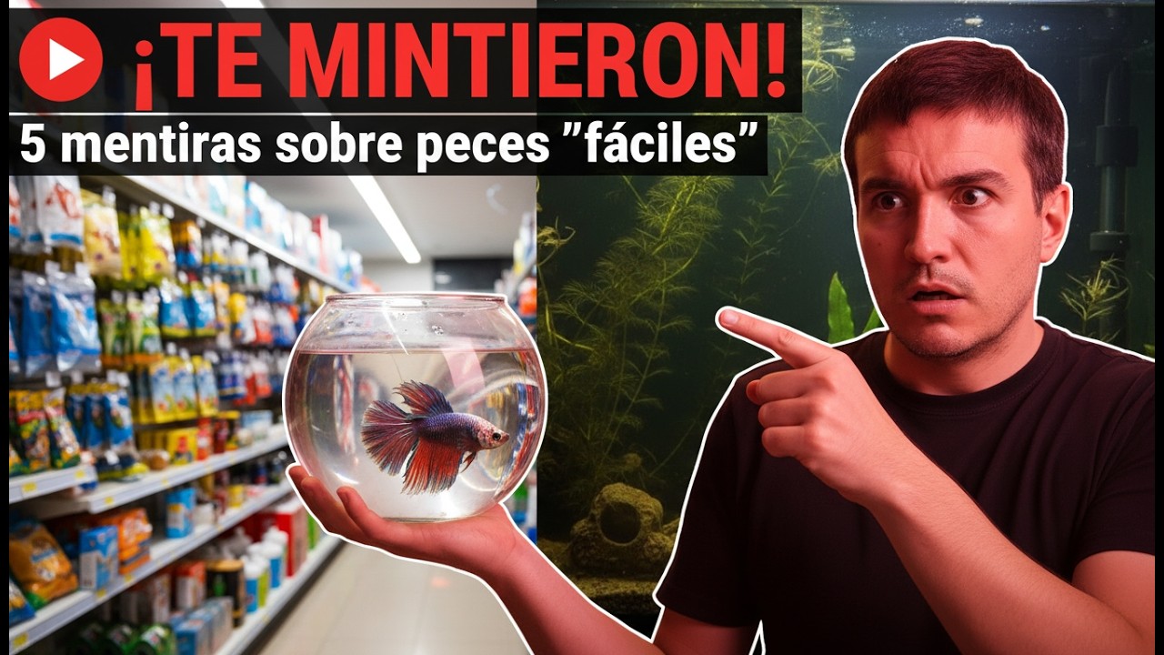 5 Mentiras sobre Peces Fáciles que la Tienda NO te Dice