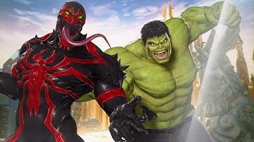 Marvel vs Capcom Infinite Arcade Mode as Hulk & Venom