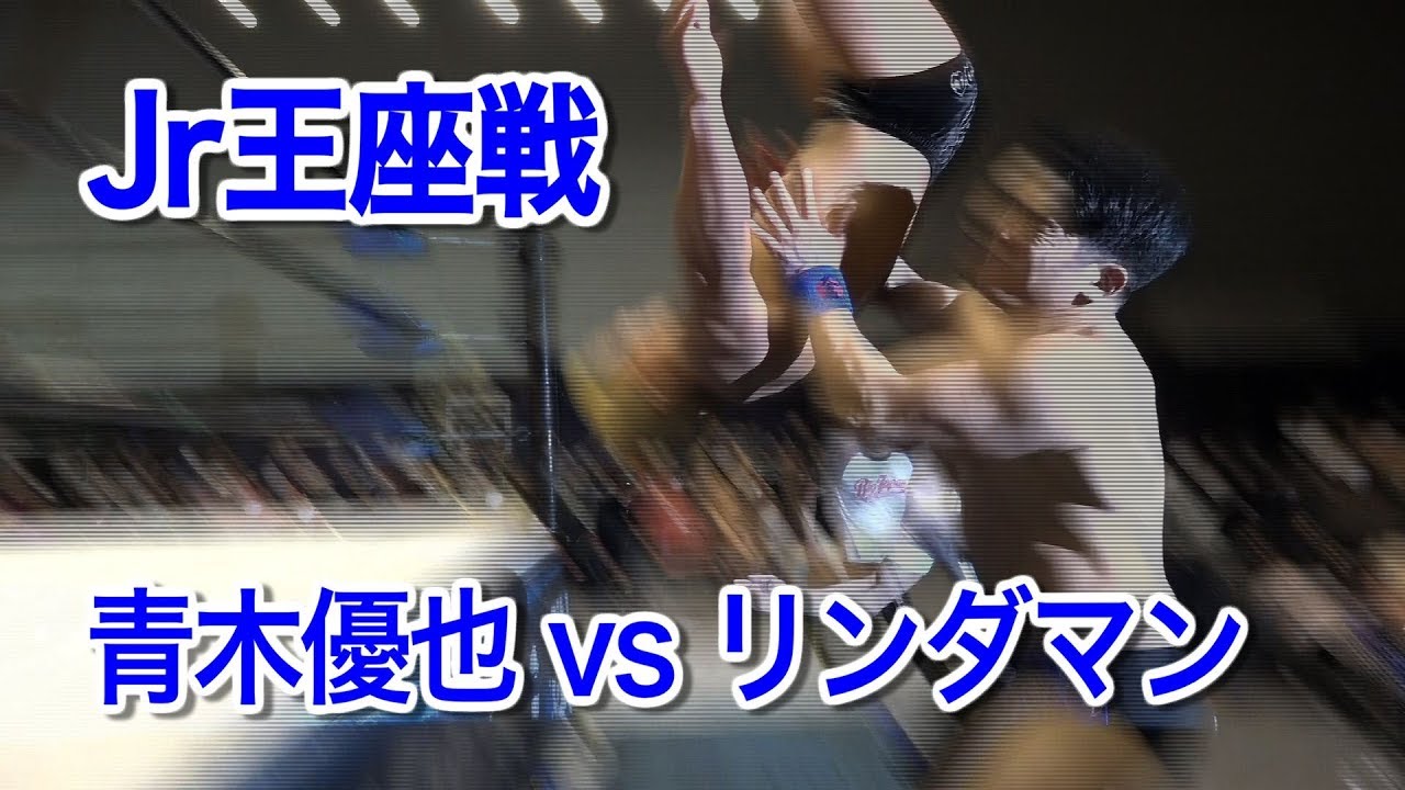 【BJW Jr Heavyweight  Championship】Yuya Aoki（C） vs El Lindaman【DIGEST】