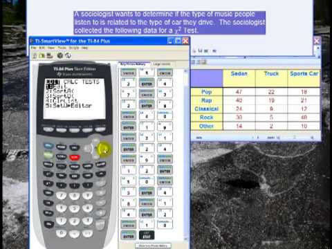how to do chi square test on ti 84 how to do chi square test on ti 84