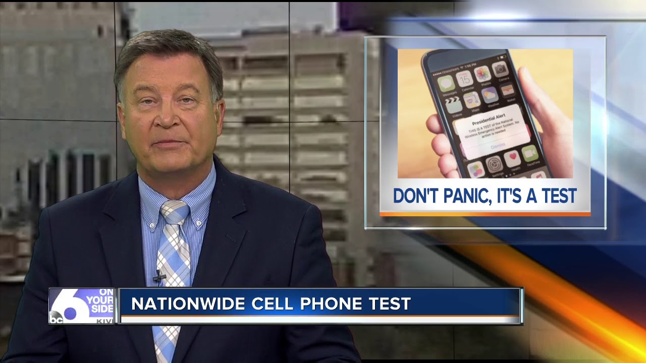 Nationwide alert test