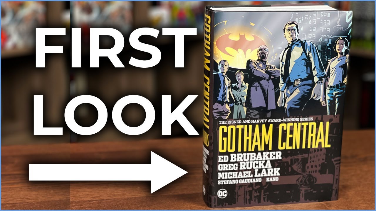 Обзор и сравнение Gotham Central Omnibus (издание 2022 г.)