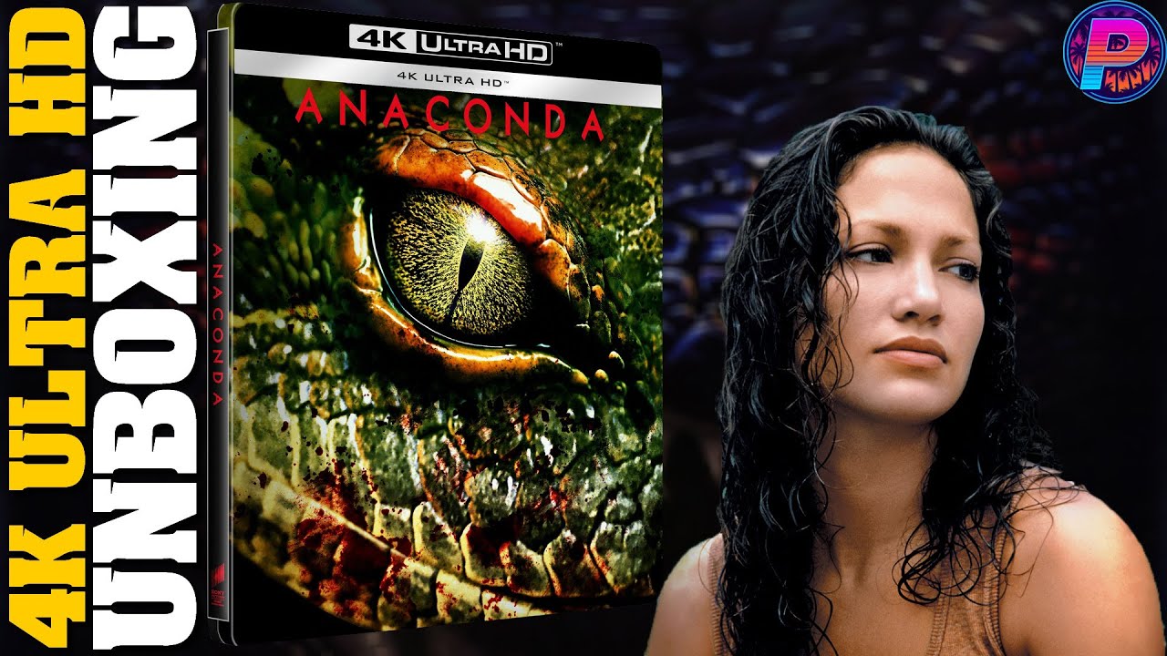 ANACONDA 4K STEELBOOK UNBOXING 