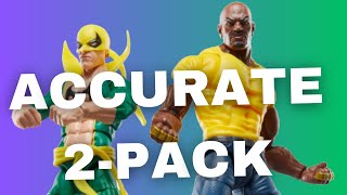 Marvel Legends Iron Fist and Luke Cage is Accurate