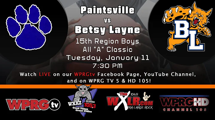 [Boys 15th Region All "A" Classic] Paintsville vs. Betsy Layne (January 11, 2022)
