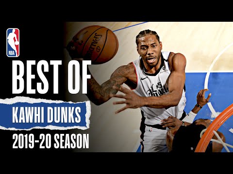Kawhi Leonard's Best Dunks | 2019-20 NBA Season