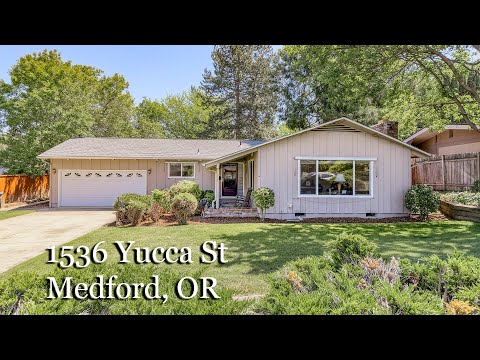 1536 Yucca St, Medford, OR home video tour