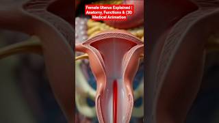 Female Uterus Explained Anatomy, Functions & Reproductive Health 3D Medical Animation