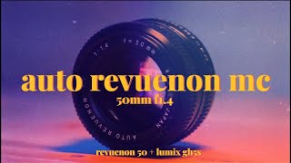 Auto Revuenon Mc 50Mm F1.4 Lumix Gh5S