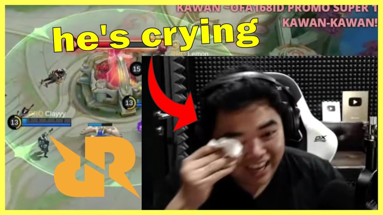 R7 gets a bit emotional on RRQ's win against ONIC Esports - YouTube