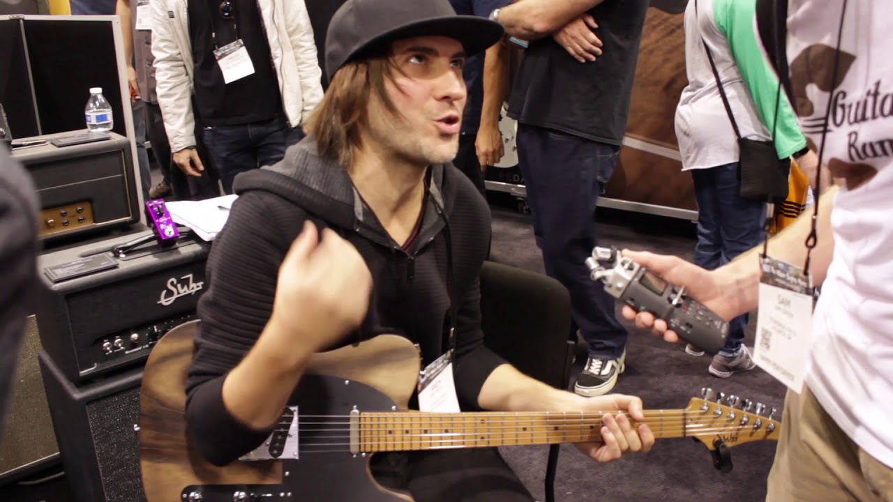 Andy Wood, Suhr Signature - NAMM 2018