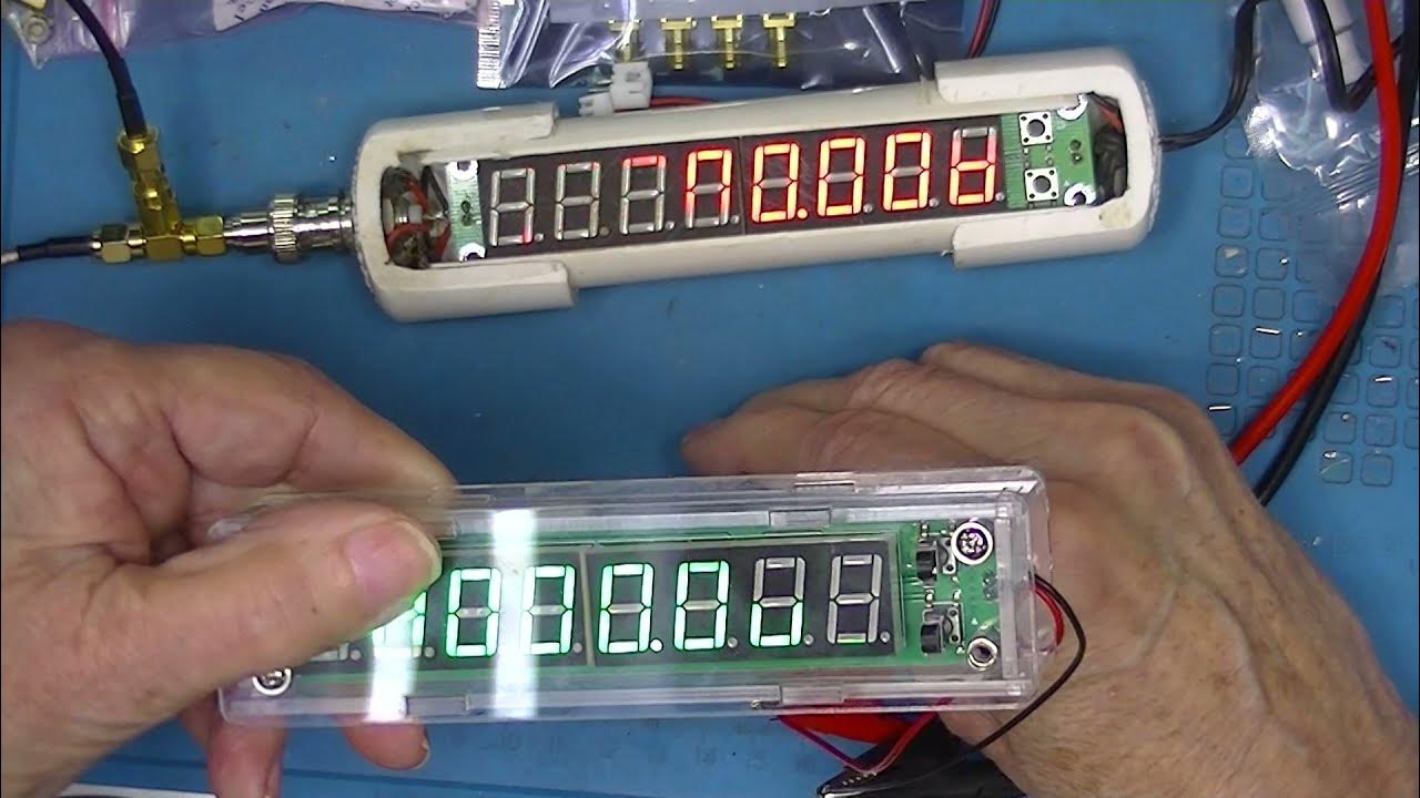 8Digit Chinese Frequency Counter and Case Part 2 YouTube