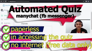 AUTOMATED QUIZ IN FB MESSENGER (MANYCHAT) screenshot 3