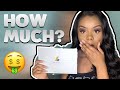 MY FIRST YOUTUBE CHECK! HOW MUCH I MADE