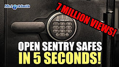 Open Sentry Safe in less than 5 seconds! | Mr. Locksmith™ Video