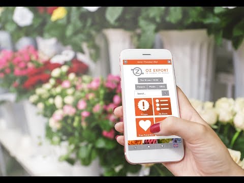 EASY AND QUICK FLOWER APP BY OZ EXPORT